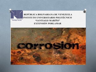 REPÚBLICA BOLIVARIANA DE VENEZUELA
INSTITUTO UNIVERSITARIO POLITÉCNICO
“SANTIAGO MARIÑO”
EXTENSIÓN PORLAMAR
 