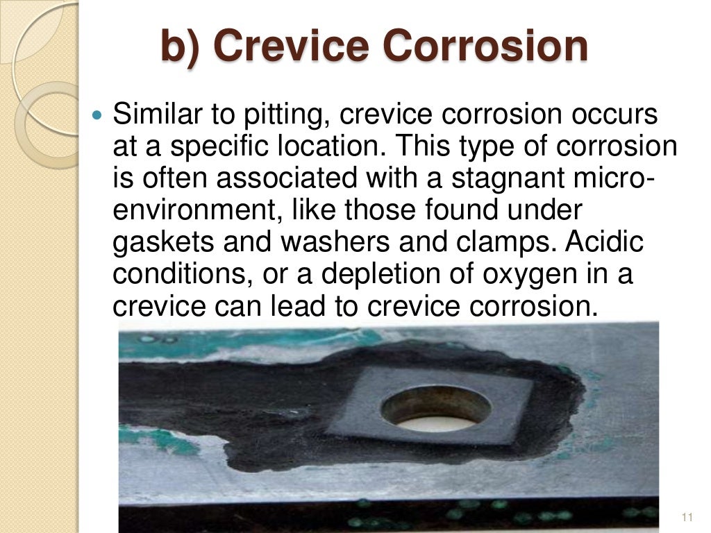Rate of Corrosion And Types of Corrosion