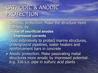 CORROSIVE DAMAGE IN METALS AND ITS PREVENTION | PPT