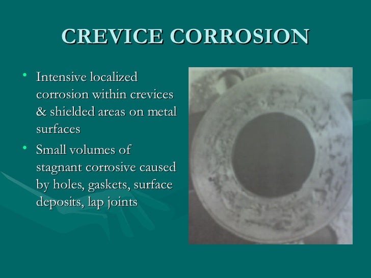 Corrosive Damage In Metals & Its Prevention