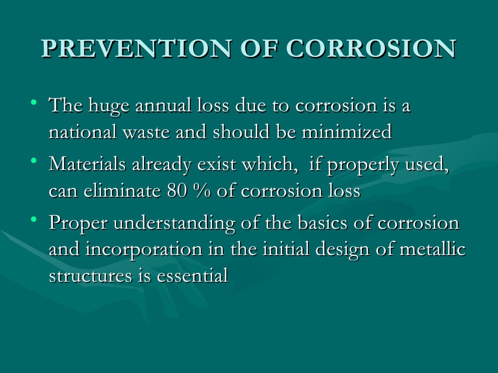 Corrosive Damage In Metals & Its Prevention