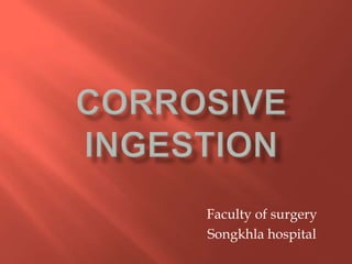 Faculty of surgery
Songkhla hospital
 
