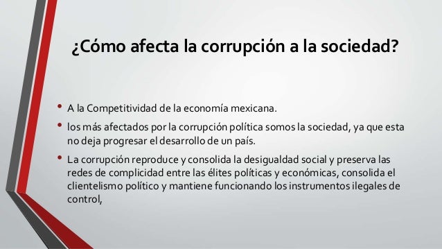 Corrupcion en mexico