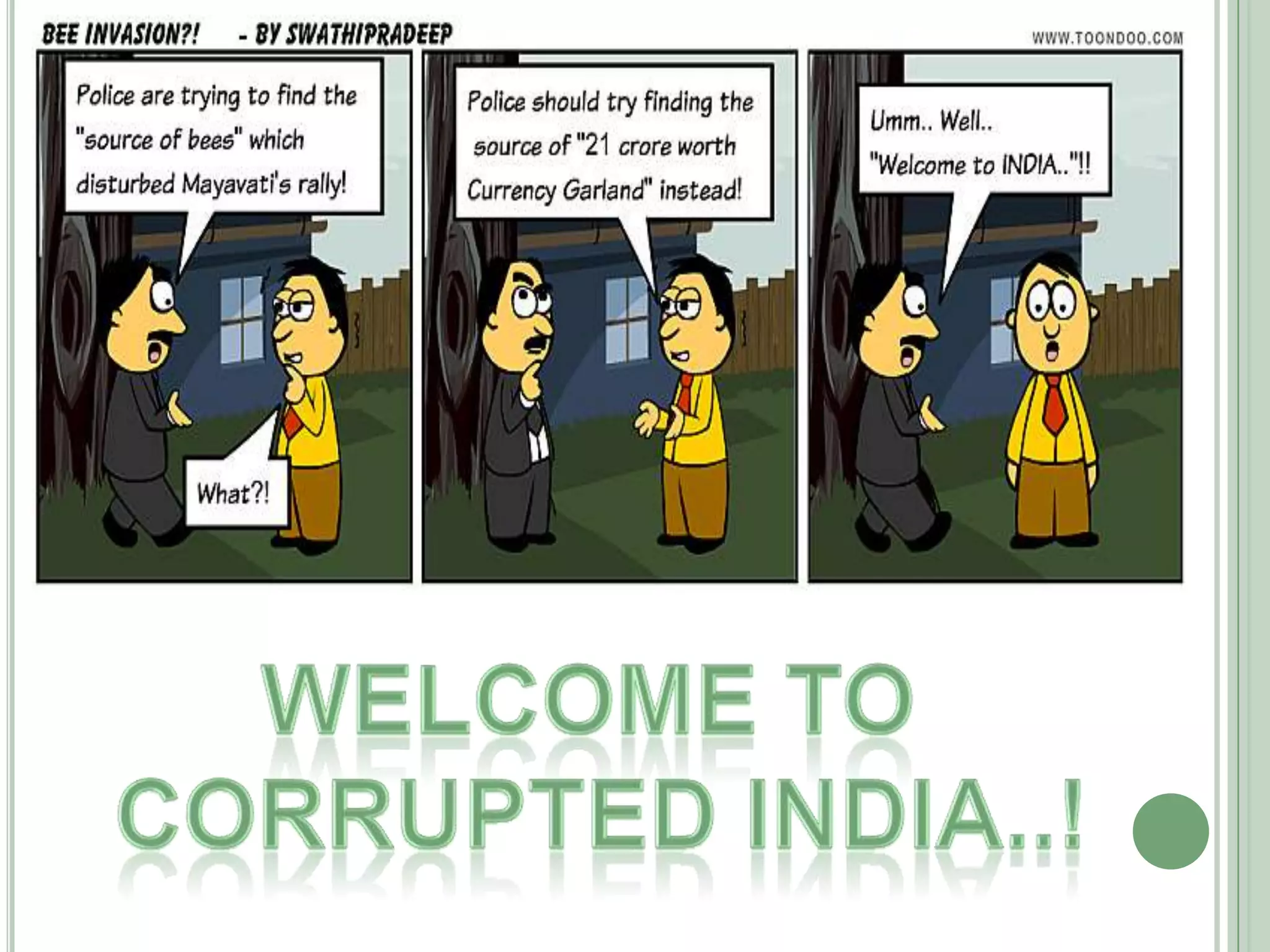 Welcome To corrupted india..!