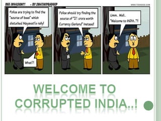 Welcome To corrupted india..!