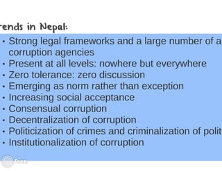 Corruption in Nepal
