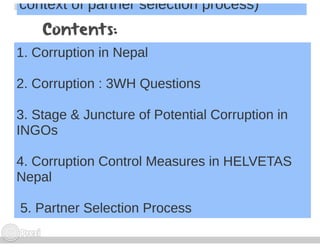 Corruption in Nepal