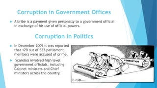 Corruption Involved Corruption | PPTX