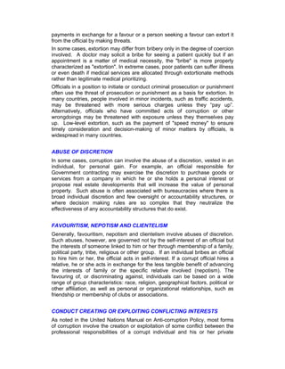 Corruption Un Anti Corruption Toolkit Sep04