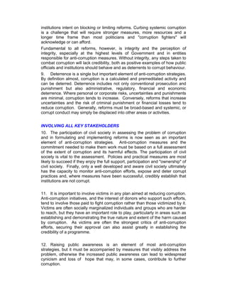 Corruption Un Anti Corruption Toolkit Sep04