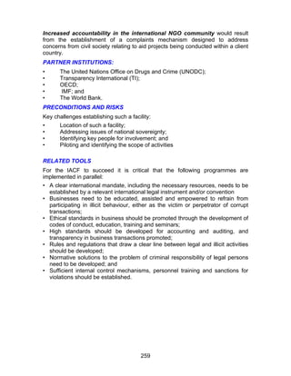 Corruption Un Anti Corruption Toolkit Sep04