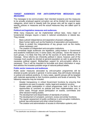 Corruption Un Anti Corruption Toolkit Sep04