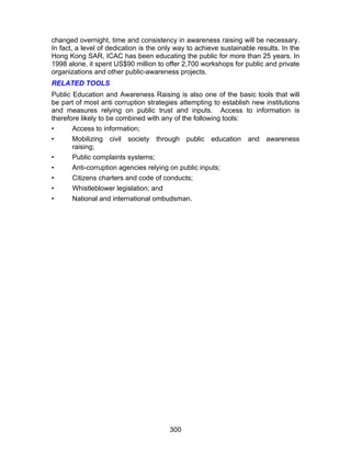 Corruption Un Anti Corruption Toolkit Sep04