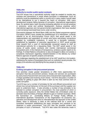 Corruption Un Anti Corruption Toolkit Sep04
