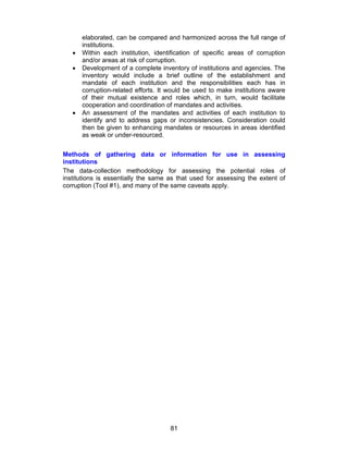 Corruption Un Anti Corruption Toolkit Sep04