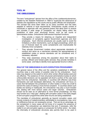 Corruption Un Anti Corruption Toolkit Sep04