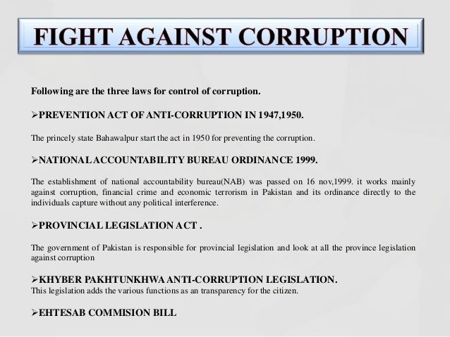 Consequences of corruption image