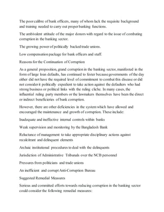 Corruption in public sector departments | DOCX