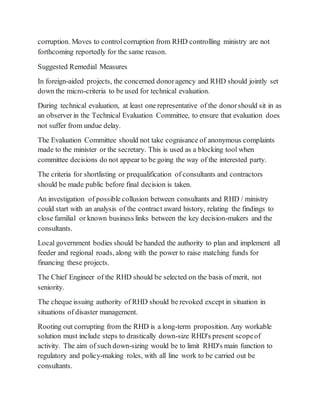Corruption in public sector departments | DOCX
