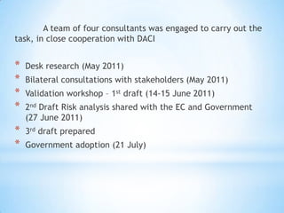 Corruption Risk Assessment Form Corruption Risk Assessment- Challenges and Lessons Learnt | PPTX