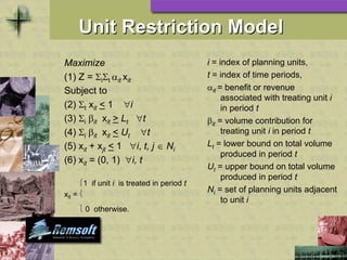 A system for solving spatial forest planning problems | PDF