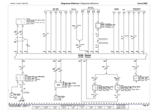 Versão / Versión: 09/01/02 Diagramas Elétricos / Diagramas Eléctricos Corsa 2002 
EPS 
32.35 
ABS/VSS 
36.10 33.11 
33.18 33.12 
JM4LK8 
JM4LK8 
FB203. 
0.5 
FB92. 
0.35 
S41 
1 
2 
LK8 
B22. 
0.5 
61.23 61.30 
LK8NV8 
U2. 
0.35 
XA8. LK8 
0.5 
B1 A15 A24 A52 A2 A19 A40 A12 A13 A59 A32 A54 A11 A16 A56 A39 A7 
B8 
LK8 LK8 
PU33. 
0.5 
A 
P 
04.19 
LK8 XF6. 
0.35 
54.06 
56.06 
R5. 
0.5 
3 
3 
R7. 
0.35 
B37 
B23 
XP7. LK8 
0.5 
LK8 
FB6. 
0.5 
B17 
14.31 
19.31 
F14. 
0.5 
4 
06.07 06.35 
S02 
. 
0.35 
S87 
AM3. 
RD/WH 
A 
B 
P13. 
0.5 
LK8 
34.30 
B50 B49 B42 B41 B45 
A 
B 
B159 
06.32 
AM17. 
0.5 
FY29. 
0.5 
LK8 
M8 
LK8 
XM8. 
0.5 
1 
2 
LK8 
RF24. 
0.5 
4 
4 
2 
3 
LK8 
14.30 
19.30 
B30 
1 
B39 
06.12 
EDC 
Cj. Int. Press. Óleo Mtr. 
Int_óleo 001 
Cj. Interr.-Pres. Aceite Mtr. 
Int_acite 001 
..00 .01 .02 .03 .04 .05 .06 .07 .08 .09 .10 .11 .12 .13 .14 .15 .16 .17 .18 .19 .20 .21 .22 .23 .24 .25 .26 .27 .28 .29 .30 .31 .32 .33 .34 .35 .36 .37 .38 .39 .40 .41 .42 .43 .44 .45 .46 .47 .48 .49 .50 .51 .52 .53 .54 .55 .56 
Asm-Turbo Press 
54.27 
56.27 
54.29 
56.29 
54.10 
31.40 56.10 
B160 
1 2 
06.12 
S02 
Pwr Dist 
LK8 
0.5 50 
AM2. 
0.5 
LK8 
Cores dos Circuitos / Colores de los Circuitos 
A = Vermelho 
Rojo 
B = Amarelo 
Amarillo 
F = Preto 
Negro 
M = Branco 
Blanco 
P = Azul 
Azul 
R = Cinza 
Gris 
U = Verde 
Verde 
X = Marrom 
Marrón 
Y = Violeta 
Violeta 
Circuitos sem bitola 
Circuitos sin Calibre 
Indicada = 0,75 mm2 
Senãlada = 0,75 mm2 
F/B B 
X/F 
F/B 
F/B 
R 
R 
U X/A 
X/P 
F 
X/M R/F 
A/M 
A/M 
F/Y 
P 
P/U 
Cj. Sensor-Sincr. Press. Bba. Inj. Comb. 
Eixo_Inj 001 
Distr. Elétr. 
Ilum. Ext. 
Cj. Interr.-Clu Eng Brk 
interr._embreagem 001 
Chicote Carroçaria Tras. 
Chicote Carroçaria diant. 
Imobiliz. Arrefecimento 
Inmobiliz. Refrigeración 
Ilum. Exterior 
Distr. Eléctr. 
Cj. Interr.-Clu Eng Brk 
interr._embrague 001 
Mazo Cond. Carroc. Tras. 
Mazo Cond. Carroc. Delant. 
Cj. Sens.-Sincr. Pres. Bomb. Inyec. Comb. 
eixo_inj 001 
ECM - Diesel 
ECM - Diesel 
Cj. Sensor-Pos. Árv. Manivelas 
ár. maniv._gen 001 
Carroç. Dianteira 
Distr. Massa 
Distr. Elétr. 
Cj. Motor-Bba. Comb. 
Bomba di_bba. 001 
Distr. Massa 
Cj. Sensor-Temp. Comb. 
temp._comb. 003 
Cj. Sensor-Temp. Refrig. Motor 
sens._temp. 001 
Cj. Sensor-Pos. Cigüeñal 
cingüeñal_gen 001 
EDC 
Carroc. Delantera 
Distr. Masa 
Cj. Motor-Bomb. Combustible 
di_bba. 001 
Distr. Masa 
Cj. Sensor-Temp. Comb. 
temp._comb. 003 
Cj. Sensor-Temp. Refrig. Motor 
sens._temp 001 
Bomba 
Controle do Motor - Diesel 1.7l 
Control del Motor - Diesel 1.7 l 
Pág. 28 
 