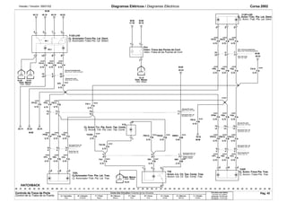 Versão / Versión: 09/01/02 Diagramas Elétricos / Diagramas Eléctricos Corsa 2002 
40.22 
BCM 
40.16 
40.13 
4 2 7 3 
M2.1 
M M 
M2.2 
M M 
8 9 
AU0 
FP10. 
0.75 
Mazo Cond. Puerta Conductor 
FP7. AU0 
0.75 
AU0 
6 
FB12. 
0.75 
17 
17 
AU0 
. 
FB11 
0.75 
4 
4 
AU0 
AU0 
FB10. 
0.75 
6 
FB1. 
0.75 
AU0 
FP5. 
0.75 
AU0 
AU0 
FA5. 
0.75 
3 
3 
AU0 
FA1 
. 
0.75 
Carroçaria Tras. LE 
Porta Tras. LE 
2 6 3 
5 
AU0 
M M 
BCM 
40.18 
BCM 
41.50 
4 3 
M 
5 
AU0 
FA10. 
0.75 
7 
7 
AU0 
FA2. 
0.75 
AU0 
FA5. 
0.75 
13 
13 
AU0 
FA310. 
0.75 
4 3 
AU0 
FP10. 
0.75 
22 
AU0 
AU0 
FB10. 
0.75 
6 
6 
AU0 
FB4. 
0.75 
AU0 
FB5. 
0.75 
14 
AU0 
FB310. 
0.75 
4 
4 
AU0 
FB1. 
0.75 
AU0 
FP50. 
0.75 
Distr. Massa 
AU0 FB210. AU0 
FP310. 
0.75 
5 
AU0 
3 
FA1. 
Mazo Cond. Tbl. Instr. 
Carroceria Tras. LD 
Carroceria Tras. LD 
2 6 3 
M M 
0.75 
8 
8 
FB1. AU0 
0.75 
1 2 3 
M 
1 10 
AU0 
FP101. 
0.75 
AU0 
FA10. 
0.75 
16.54 
39.14 39.29 39.44 
BCM 
HATCHBACK 
BCM 
40.54 
11 
11 
XM401. 
0.35 
AU0 
7 
7 
XM1. AU0 
0.75 
Sxx 
2 
Y13D-LHD 
FA11. 
0.75 
16 
16 
AU0 
Cj. Accion. Trib. Pta. Lien. Tqe. Comb. 
FA400 AU0 
. 
0.75 
FB220. 
0.75 
AU0 
22 
FP8. 
0.75 
15 
FA120. 
0.75 
9 
9 
Cj. Acion.-Trab. Pta. Lat. Diant. 
BCM 
39.03 
AU0 
Y13P-LHD 
FA10. 
0.75 
AU0 FB10. 
0.75 
15 
5 
18 
18 
FP40. 
39.32 
BCM 
0.75 
Y35L 
5 
AU0 
FA1. AU0 
0.75 
16.18 
FP1. 
0.75 
FP1. 
0.75 
2 
1 
Y10 
4 
Y49 
Y35R 
.00 .01 .03 .04 .06 .07 .09 .10 .12 .13 .14 .15 .16 .17 .18 .19 .20 .21 .22 .23 .24 .25 .26 .27 .28 .29 .30 .31 .32 .33 .35 .36 .38 .39 .40 .41 
.43 .48 .51 .54 .56 
15 
.02 .05 .08 .11 .34 .37 .42 .44 .45 .46 .47 .49 .50 .52 .53 .55 
16.46 
AU0 
0.75 
22 
S103IP 
3 
22 
14 
18.24 
15 
40.19 
Controle da Trava da Porta Cores dos Circuitos / Colores de los Circuitos 
Pág. 45 
A = Vermelho 
Rojo 
B = Amarelo 
Amarillo 
F = Preto 
Negro 
M = Branco 
Blanco 
P = Azul 
Azul 
R = Cinza 
Gris 
U = Verde 
Verde 
X = Marrom 
Marrón 
Y = Violeta 
Violeta 
Circuitos sem bitola 
Circuitos sin Calibre 
Indicada = 0,75 mm2 
Senãlada = 0,75 mm2 
F/A F/B F/P 
F/P 
F/P F/P F/B 
F/A 
F/P F/B F/A 
F/P F/B F/A 
F/A 
F/A 
F/A 
F/P F/B F/A 
F/P F/B F/A F/A 
F/B F/B X/M 
F/B X/M 
F/B 
F/P F/B F/A 
F/P F/B F/A 
F/P F/B F/A 
Cj. Acionador-Trava Pta. Lat. Diant. 
Interr.-Trava das Portas de Conf. 
Cj. Acion.-Trav. Pta. Lat. Diant. 
Chic. Porta Acompanhante 
Chic. Pnl. Instr. 
Chicote Porta Motorista 
Chicote Pnl. Instr. 
Mazo Cond. Tbl. Instr. 
Mazo cond. Puerta Acompañante 
Chic. Pnl. Instr. 
Cj. Accionador-Traba Pta. Lat. Delant. 
Interr.-Traba de las Puertas de Conf. 
Distr. Masa 
Distr. Masa 
Distr. Massa 
Cj. Acion. Trv. Pta. Ench. Tqe. Comb. 
Cj.Acionador-Trav. Pta. Lat. Tras. Acion.-Liv. Cil. Tpa. Comp. Tras. 
Cj. Acion.-Trava Pta. Tras. 
Cj. Accion.-Traba Pta. Tras. 
Accion.-Lib. Cil. Tpa. Comp. Tras. 
Cj. Accionador-Trab. Pta. Lat. Tras. 
Chicote Pnl. Instr. 
Carroçaria Tras. LE 
Carroçaria Tras. LE 
Tampa Traseira 
Chicote Pnl. Instr. 
Carroçaria Tras. LD 
Carroçaria Tras. LD 
Porta Traseira LD 
Puerta Tras. LD 
Mazo Cond. Tbl. Instr. 
Carroceria Tras. LI 
Carroceria Tras. LE 
Tampa Traseira 
Carroceria tras. LE 
Puerta Tras. LE 
Distr. Massa 
Distr. Masa 
Control de la Traba de la Puerta 
 