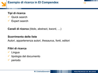 Le risorse elettroniche per la ricerca-Garanzini