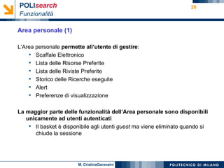 Le risorse elettroniche per la ricerca-Garanzini