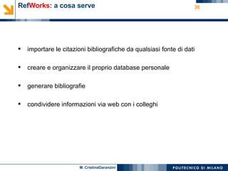Le risorse elettroniche per la ricerca-Garanzini