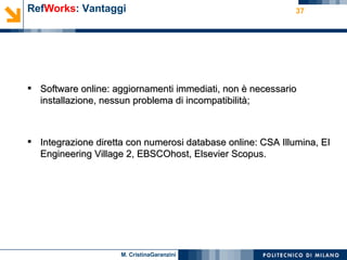 Le risorse elettroniche per la ricerca-Garanzini