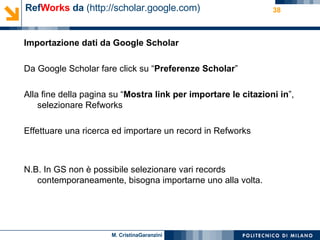 Le risorse elettroniche per la ricerca-Garanzini