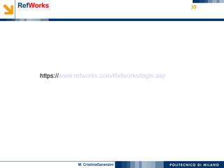 Le risorse elettroniche per la ricerca-Garanzini