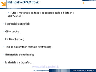 Le risorse elettroniche per la ricerca-Garanzini