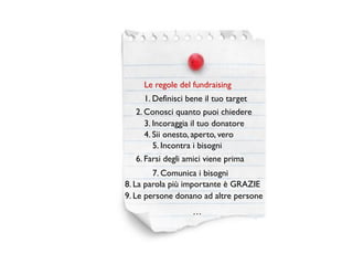 Corso Fundraising Online Bertinoro
