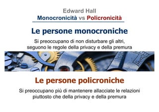 Priorità 1: il tempo