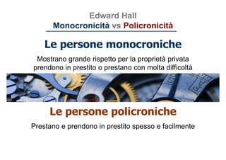 Priorità 1: il tempo