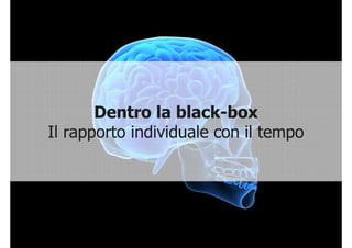 Priorità 1: il tempo