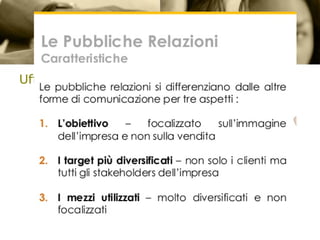 Ufficio PR (Relazioni pubbliche)

 