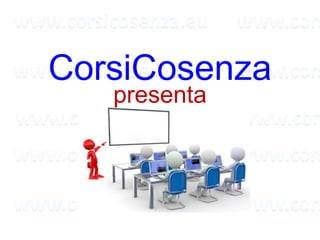 CorsiCosenza
presenta

 