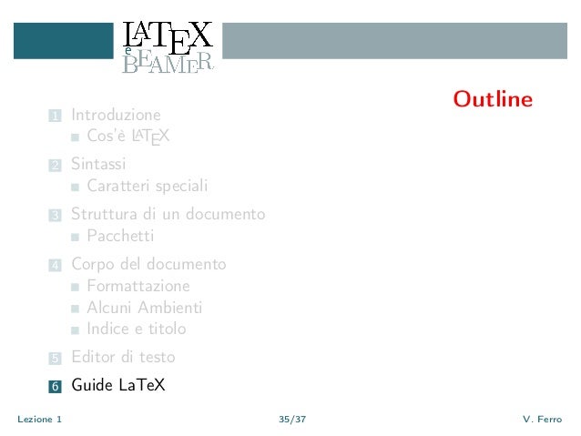 L Arte Di Scrivere Con Latex