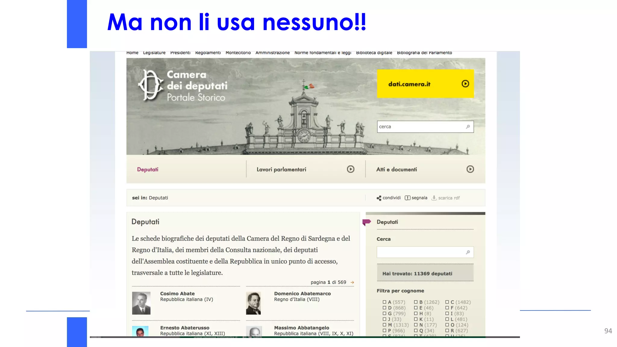 Ma non li usa nessuno!!
94
 
