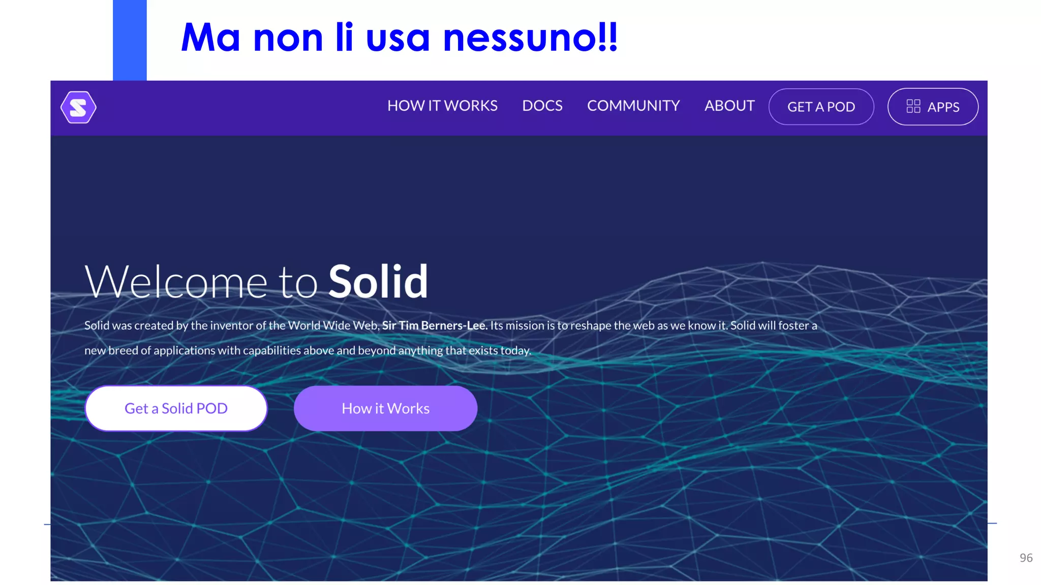 Ma non li usa nessuno!!
96
 