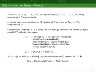 nire 
preliminarmente l'insieme delle formule atomiche. 
Sia V = fx; y; z; :::g l'insieme in 