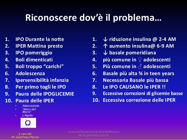 Crisi iper e ipo glicemica