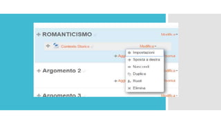 Corso moodle 2