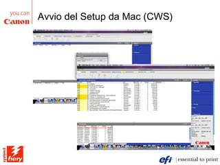 Avvio del Setup da Mac (CWS) 