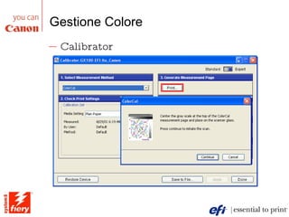 Gestione Colore Calibrator 