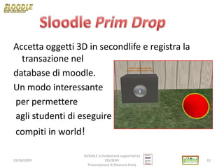 Corso Slide Sloodle Italia