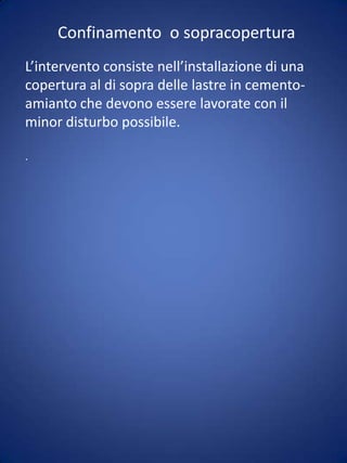 Corso smaltimento amianto –addetti e coordinatori (